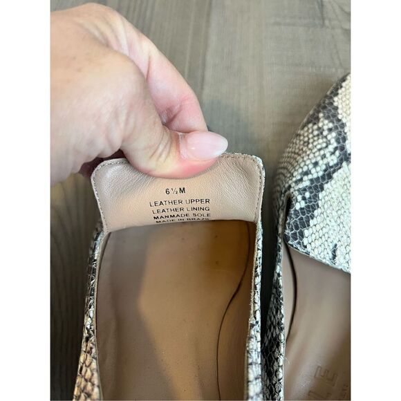 Able Local + Global Women’s Size 6.5 Lizbeth Snake Print Loafers - Picture 8 of 12